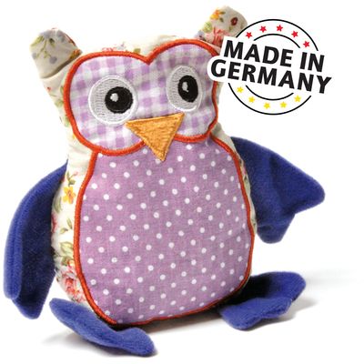 Aumüller Baldrian-Katzenspielkissen Patchwork-Eule