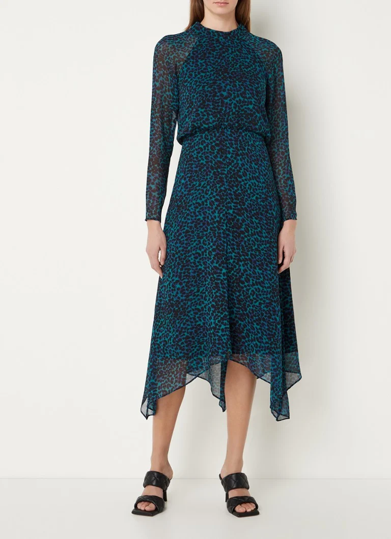 Rochie Carlotta cu imprimeu leopard Whistles Forest