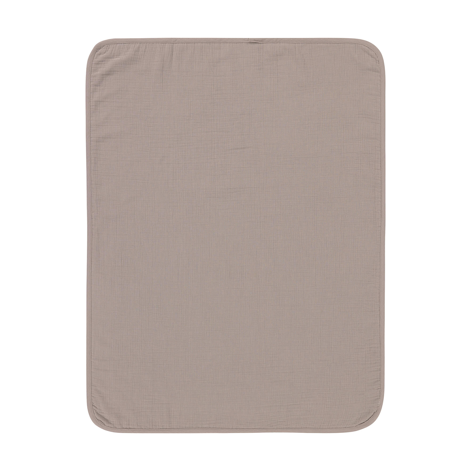 Babydecke - Bio Baumwolle, Blocks Taupe, Grau