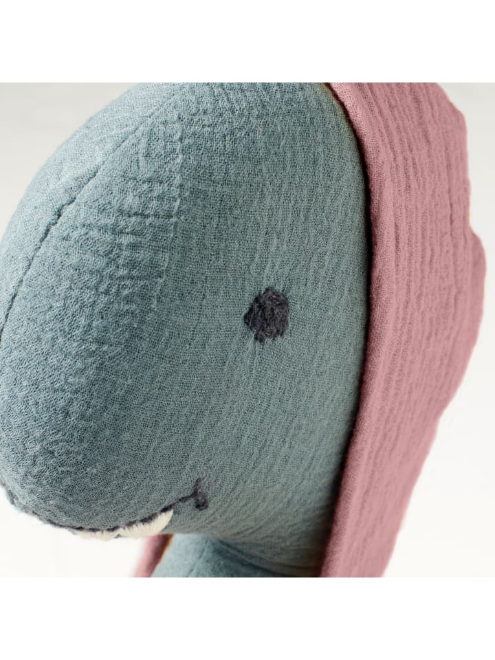 nordic coast company  Kuscheltier Musselin Dino Hannah - ca. 40 cm günstig kaufen onesize