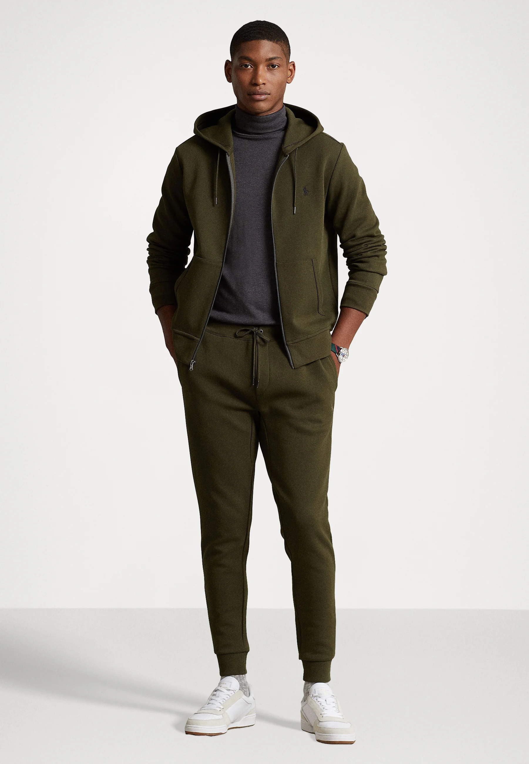 Polo Ralph Lauren HOOD LONG SLEEVE - Sudadera con cremallera