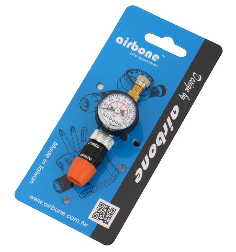 Airbone Luftdruckprüfer / Manometer 160psi kaufen | Bike-Discount