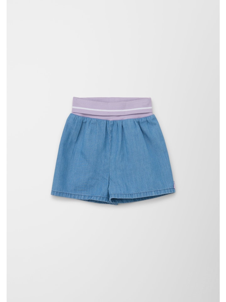 s.Oliver Jeans-Hose kurz in Blau günstig kaufen