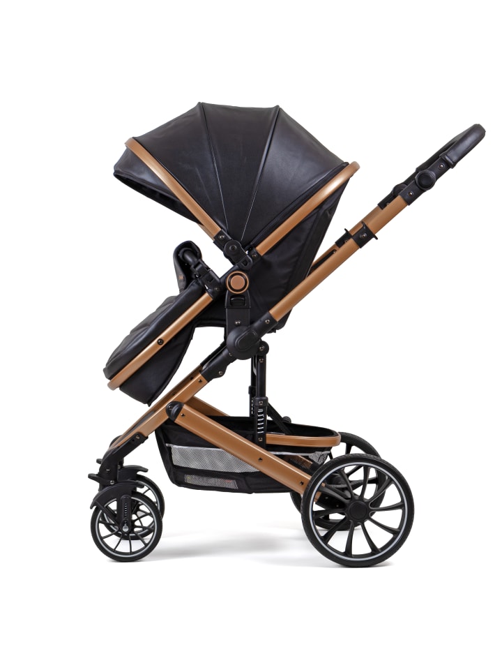 PIXINI Kalani Kinderwagen 3in1 Set gold/schwarz günstig kaufen onesize