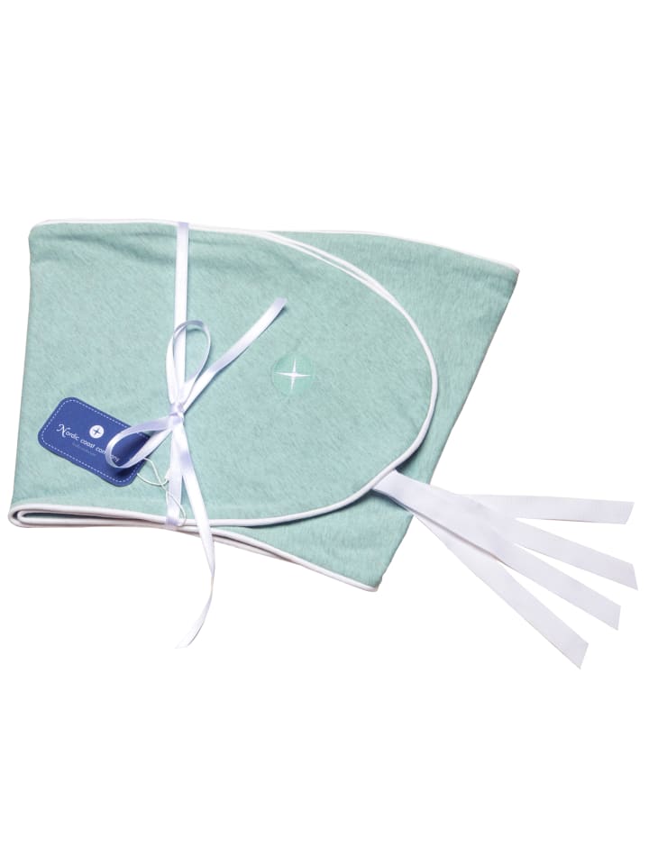 nordic coast company  Stillkissen Bezug in Mint Grün - (L) 180 cm  günstig kaufen 180x30 cm