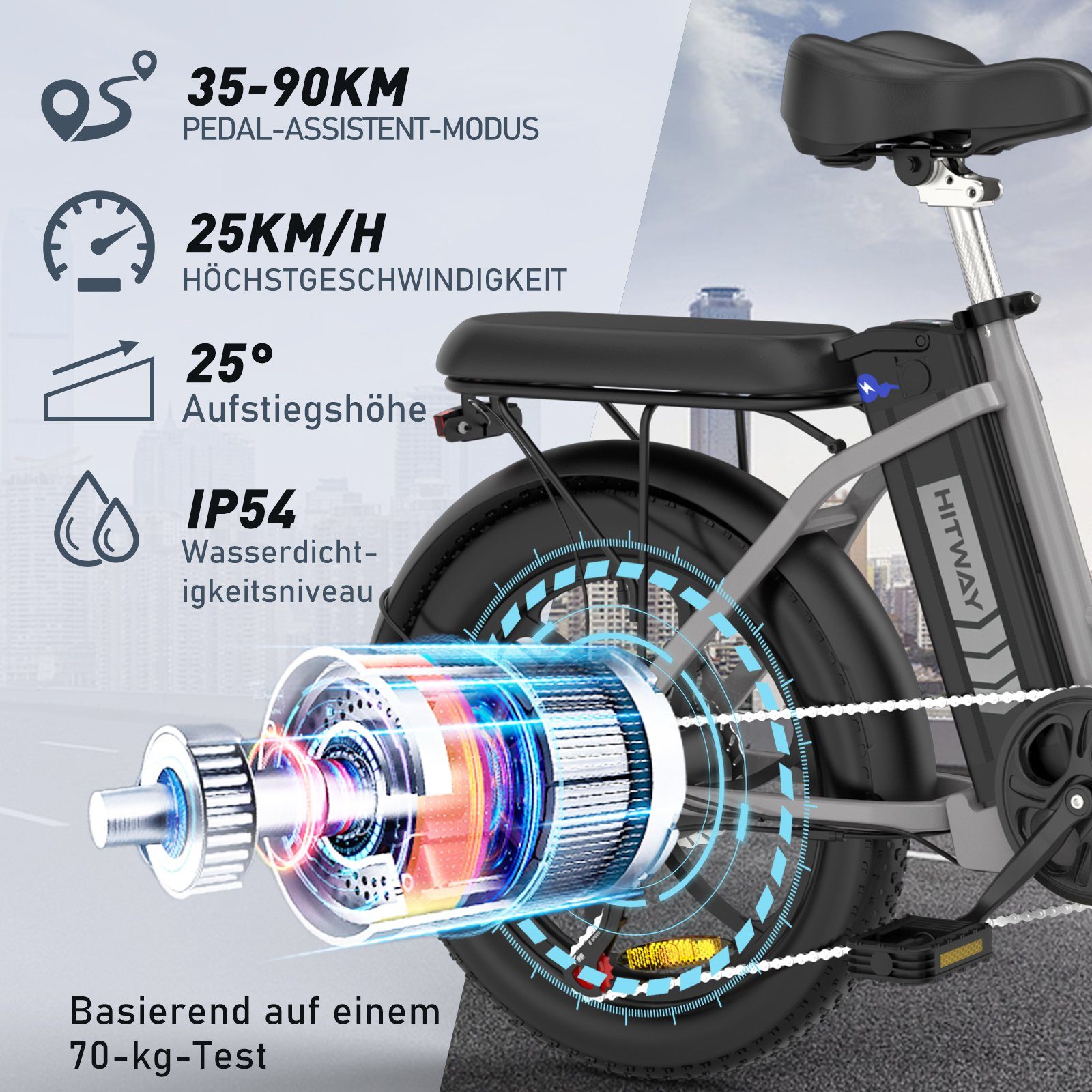 HITWAY E-Bike 20