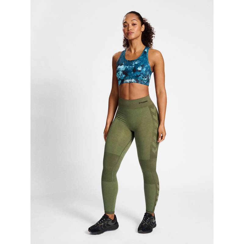 hummel hmlTE DIGI SANDSTORM AOP SPORTS BRA BH Damen