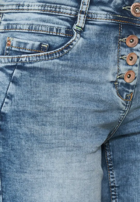 CECIL Loose Fit Jeansshorts