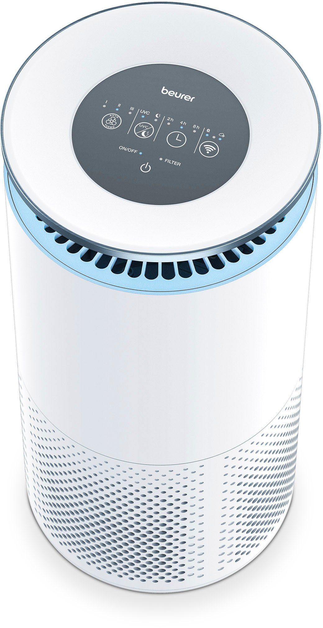 BEURER Luftreiniger LR 400, mit App, HEPA H13 Filter, für Räume bis 69m², Timerfunktion