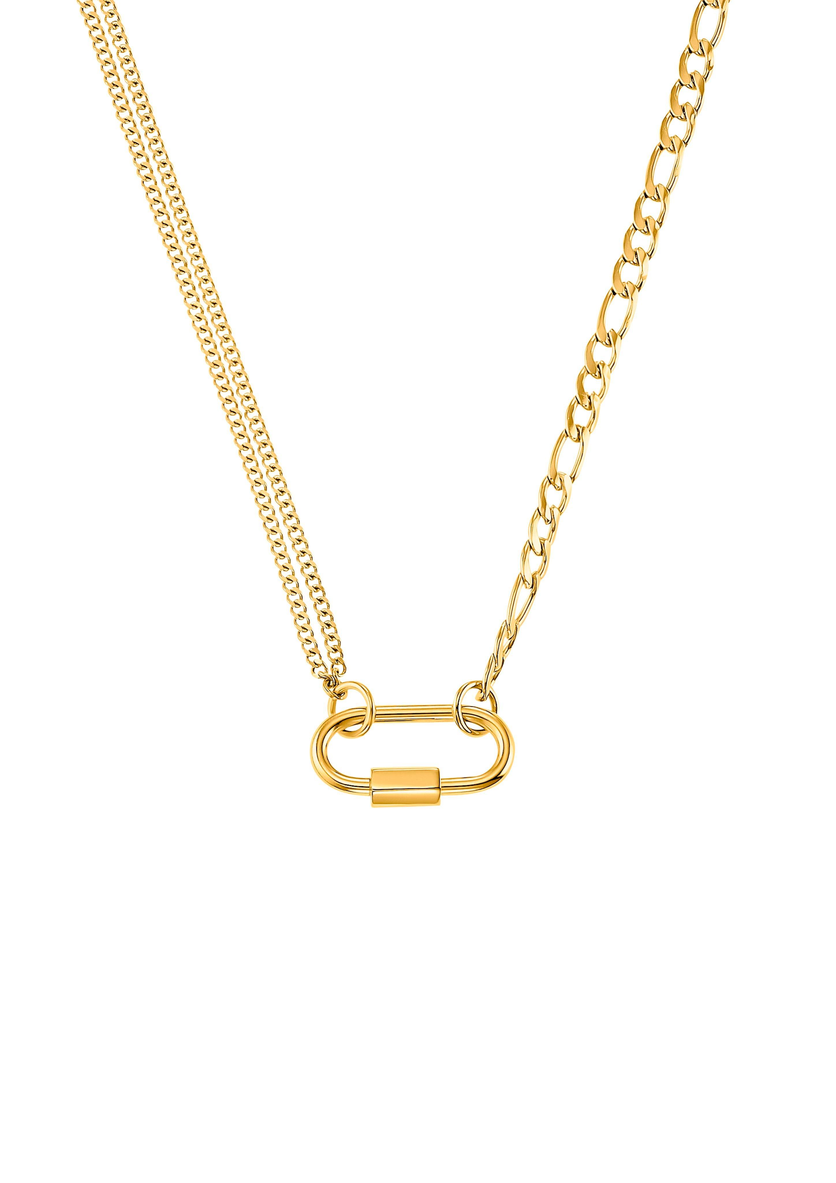 Statement-Halskette IP Gold beschichtet  6006421-19B0