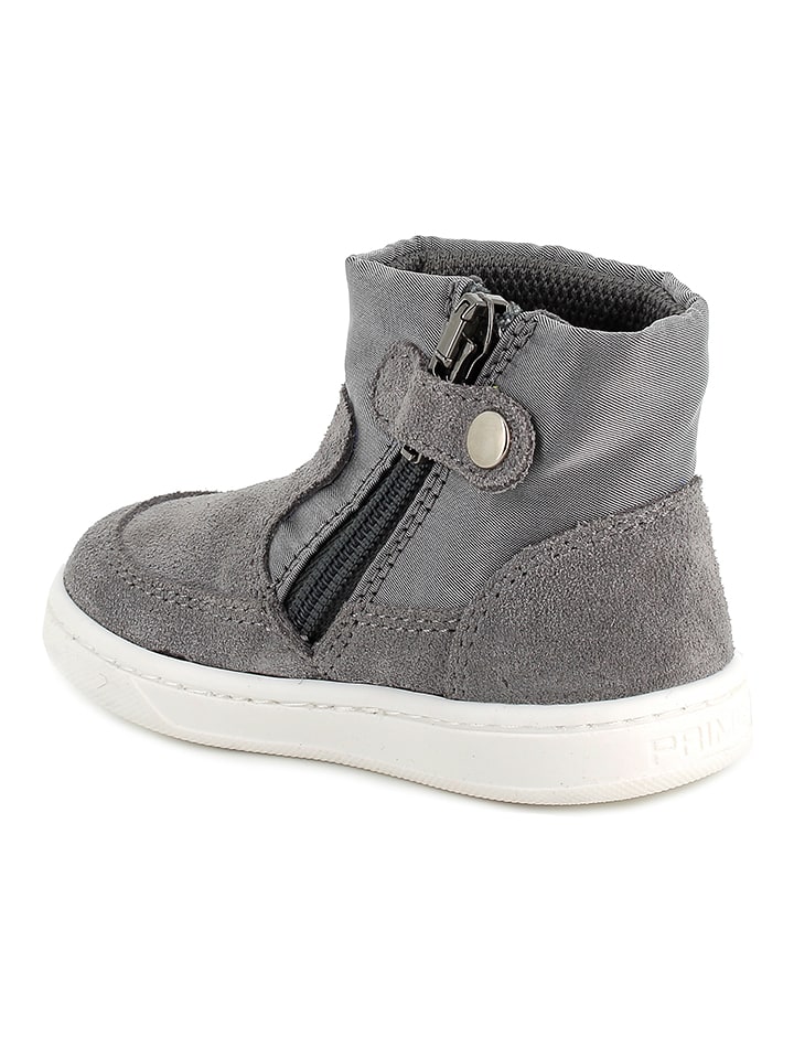 Primigi Leder-Boots in Rosa/ Grau günstig kaufen