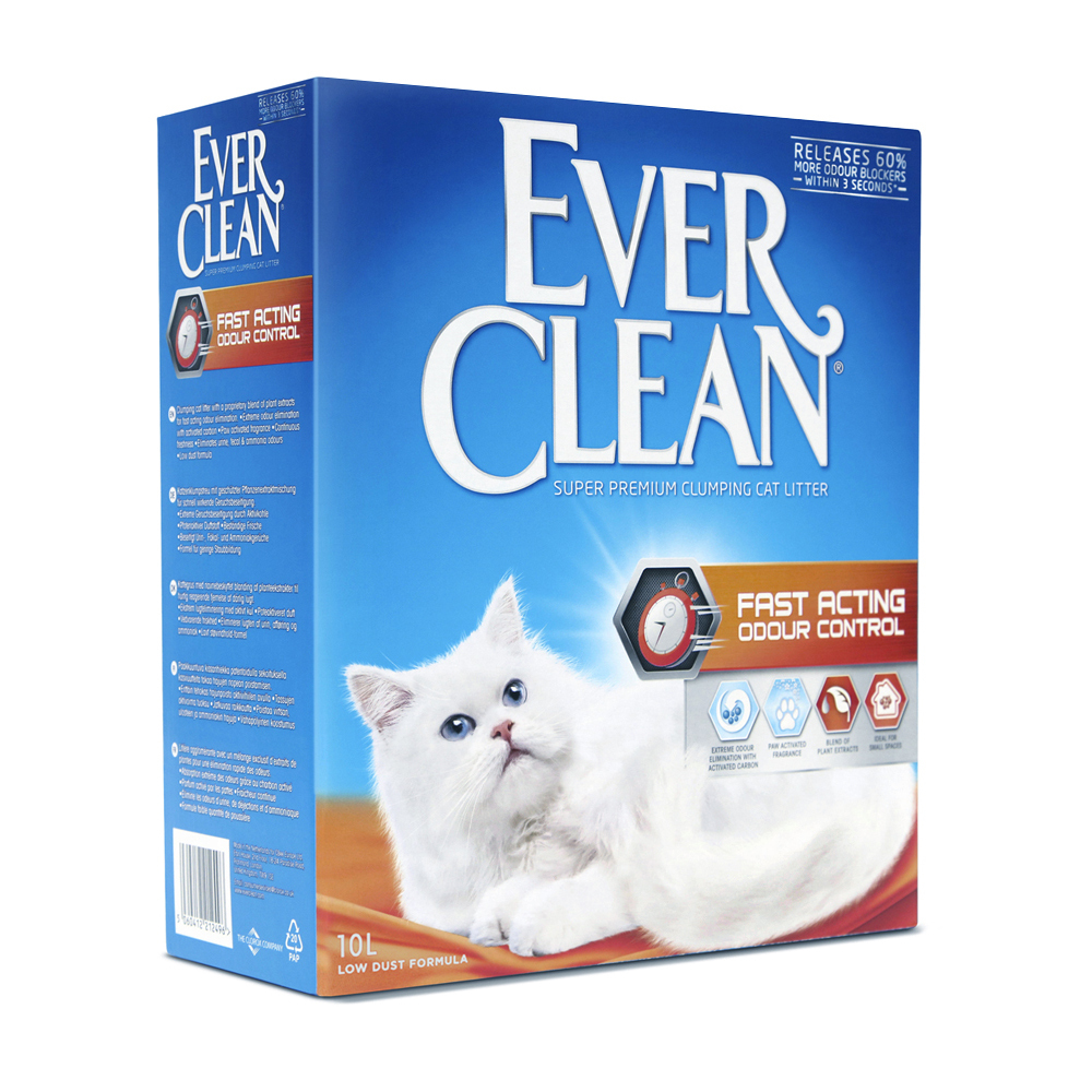 Everclean Katzenstreu Everclean Fast Acting 2x10 l