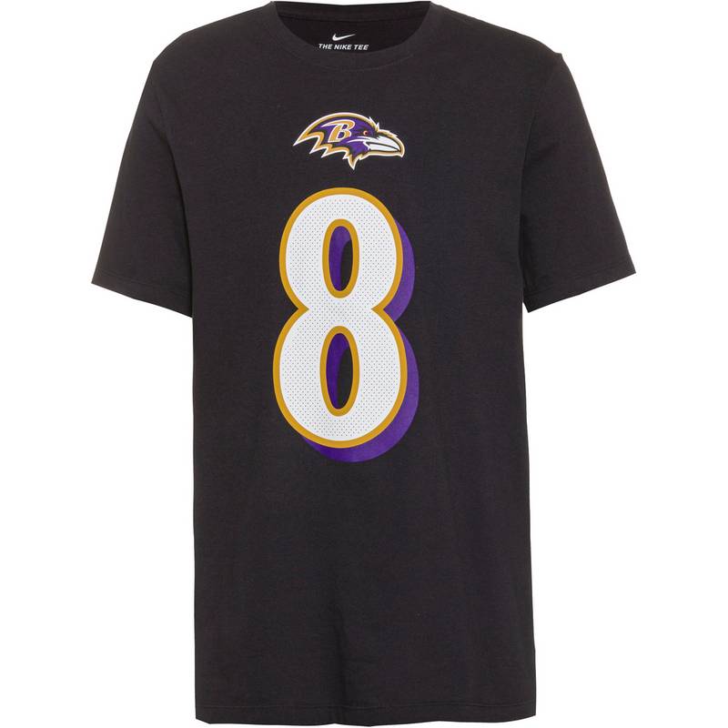 Nike Lamar Jackson Baltimore Ravens Printshirt Herren