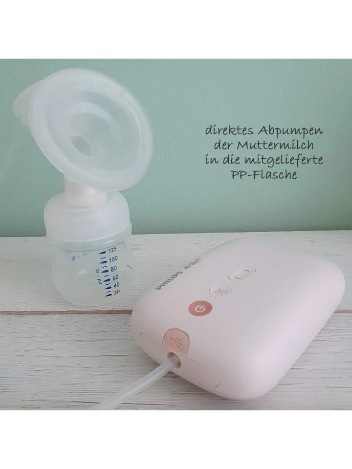 Philips Avent Elektrische Milchpumpe Natural Motion SCF395/31   in rosa günstig kaufen onesize