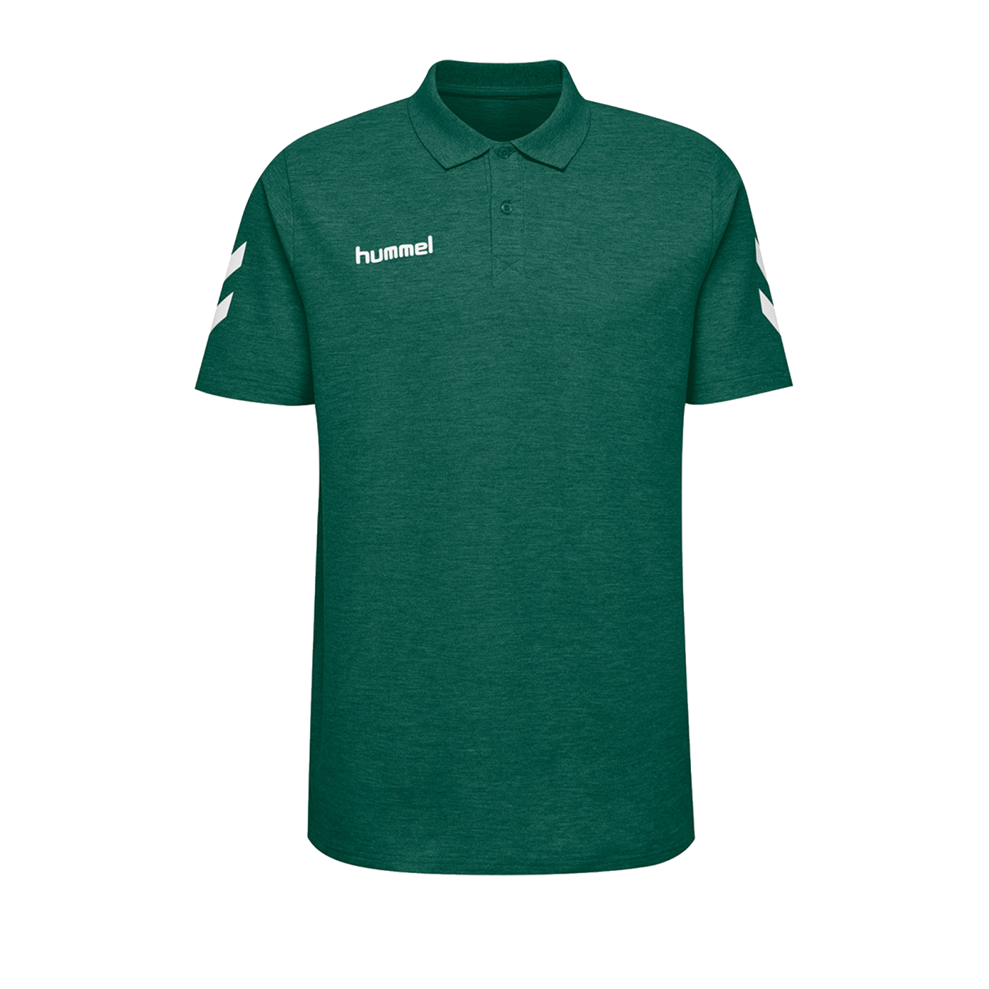 Hummel Cotton Poloshirt Kids Grün F6140