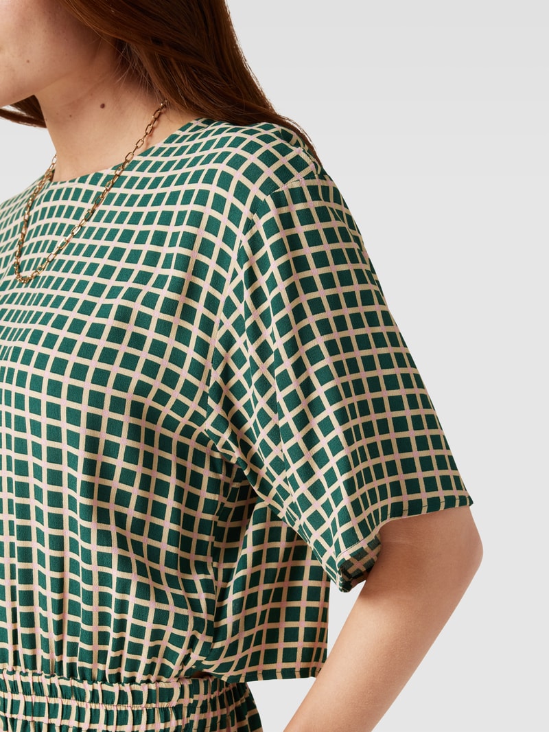 Jumpsuit mit floralem Muster in bottle