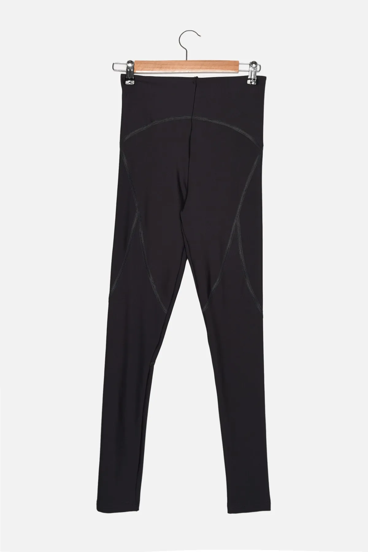 Trendyol Collection  Dunkelanthrazitfarbene Recovery-Sportleggings in voller Länge aus Strick TWOSS21TA0023