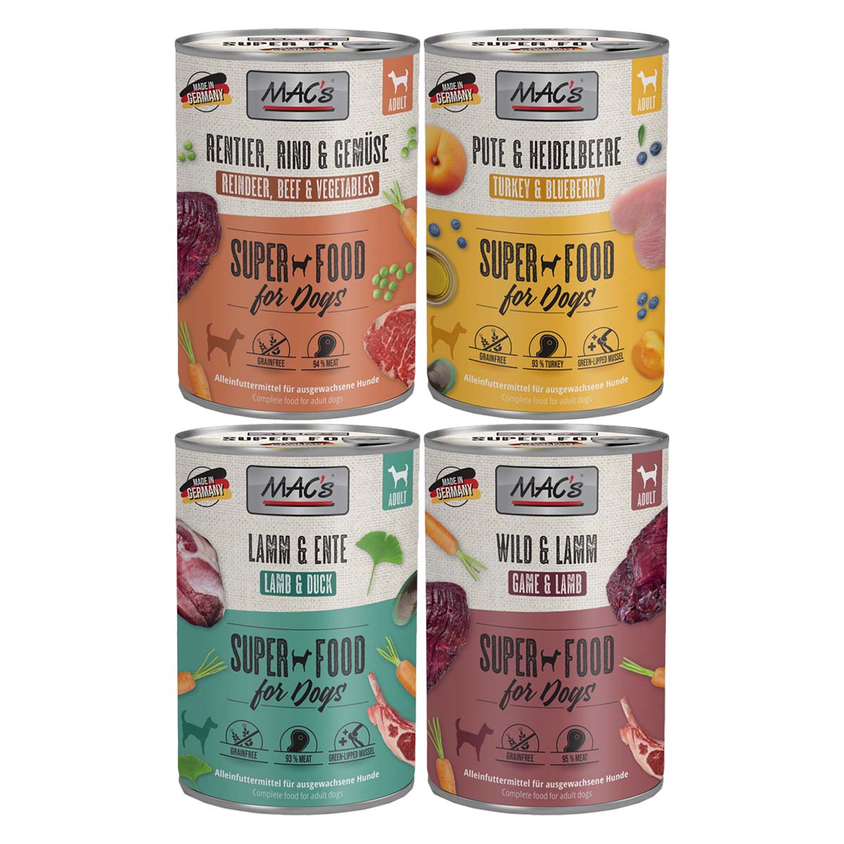 MAC's Dog 24x400g Mixpaket 2 günstig kaufen bei ZooRoyal
