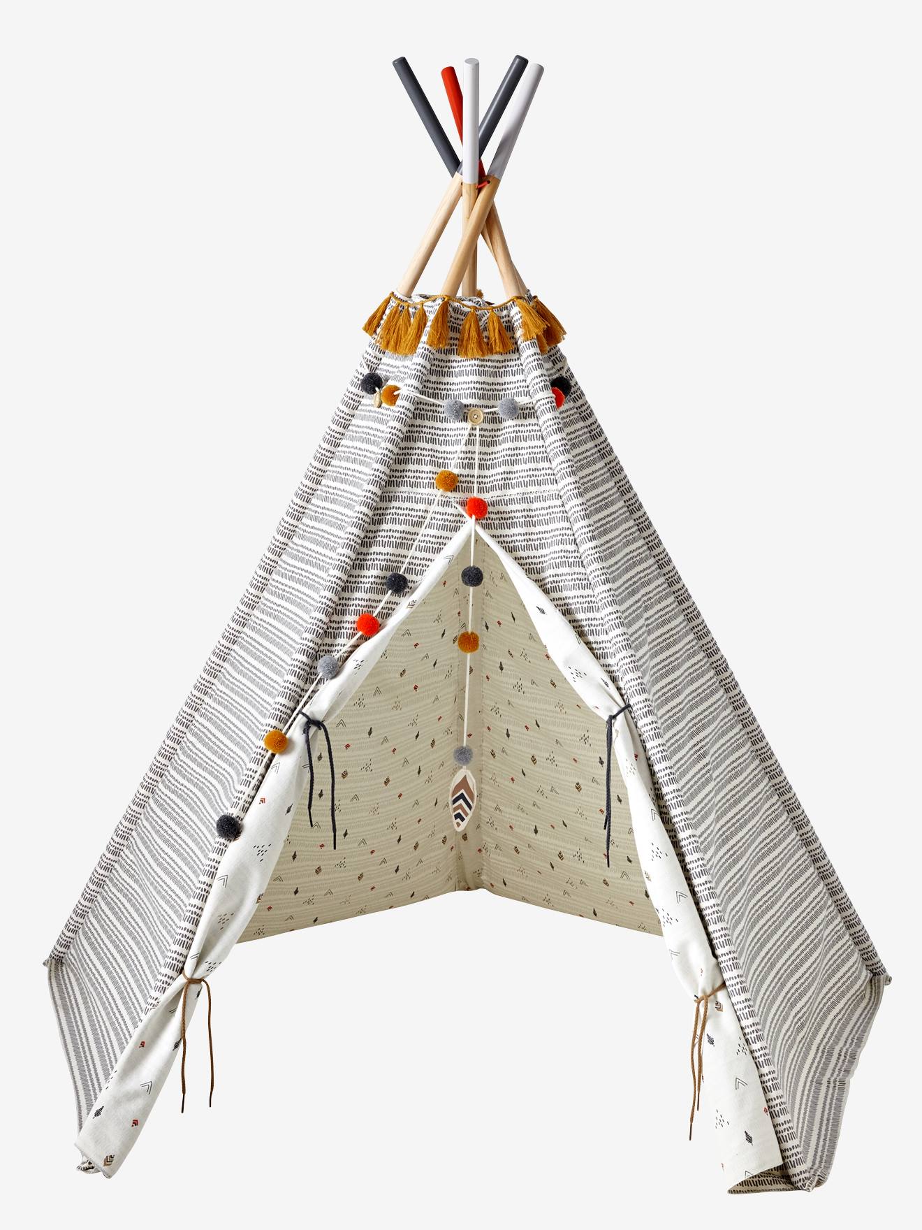 Tipi réversible Géronimo caramel