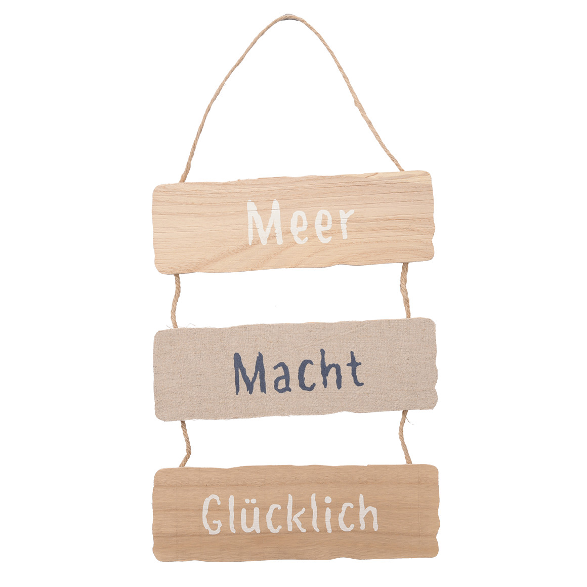 Dekohänger mit Schriftzug