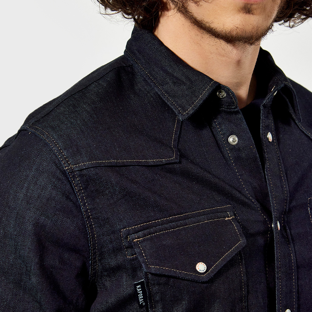 DIEGO  Chemise en jean slim Homme