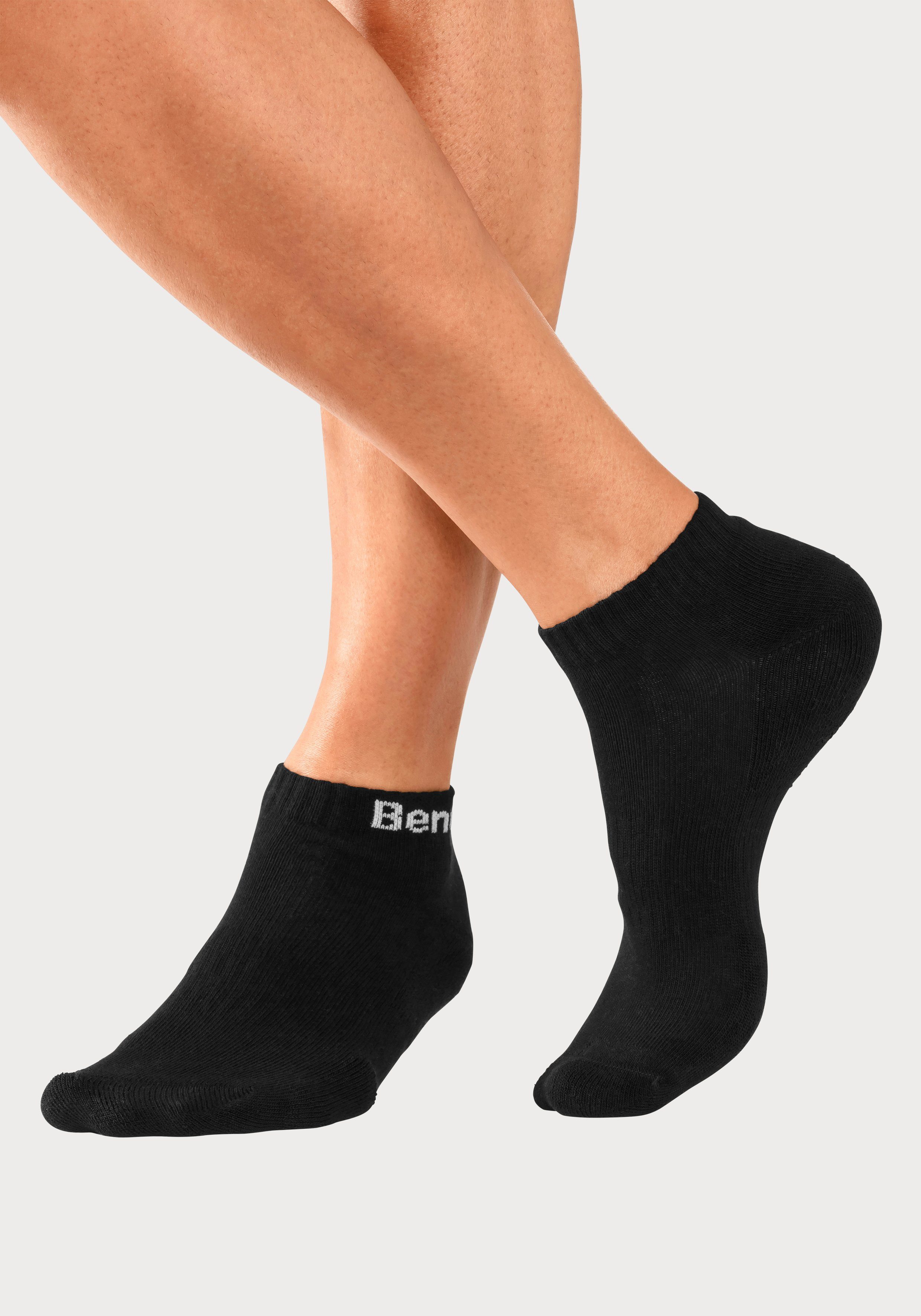 Bench. Sportsocken (Set, 12-Paar) Tennis Kurzsocken mit Halbfußfrottee