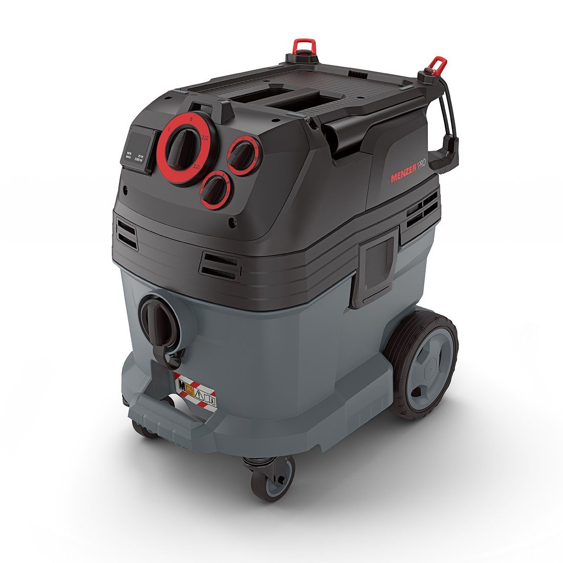 MENZER Industriesauger VCM 530 PRO, 1380 W, Sicherheitssauger, Nass-Trocken-Sauger, Klasse M, 30l
