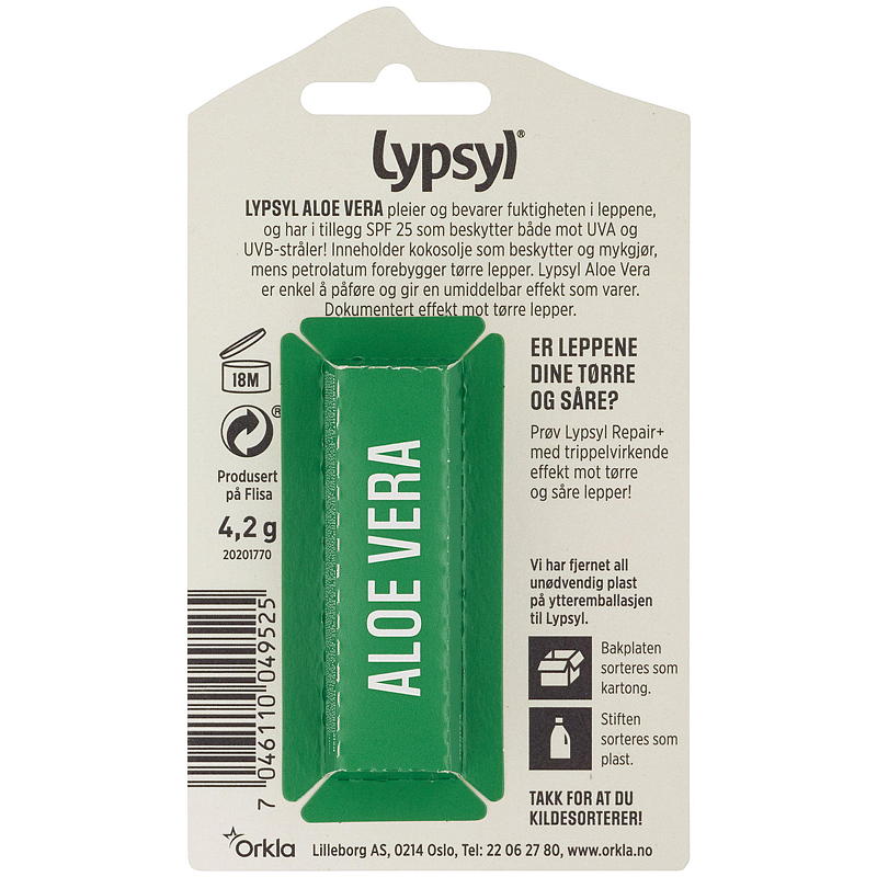 Lypsyl Lypsyl Aloe Vera
