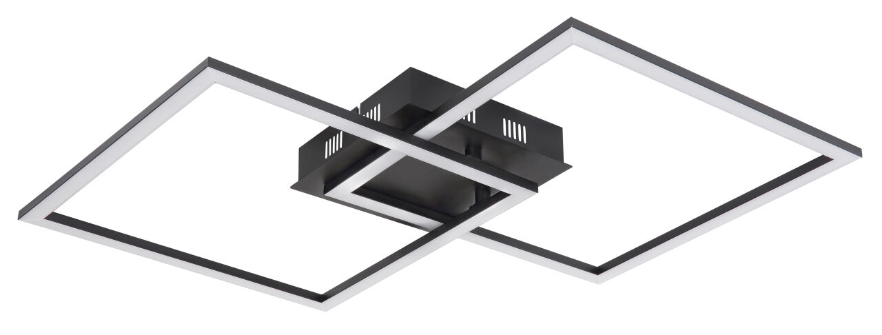 Globo Lighting - TINY - Deckenleuchte Metall schwarz matt, LED