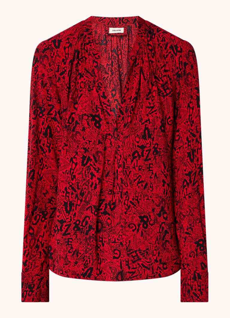 Zadig&Voltaire Tink tunic with print