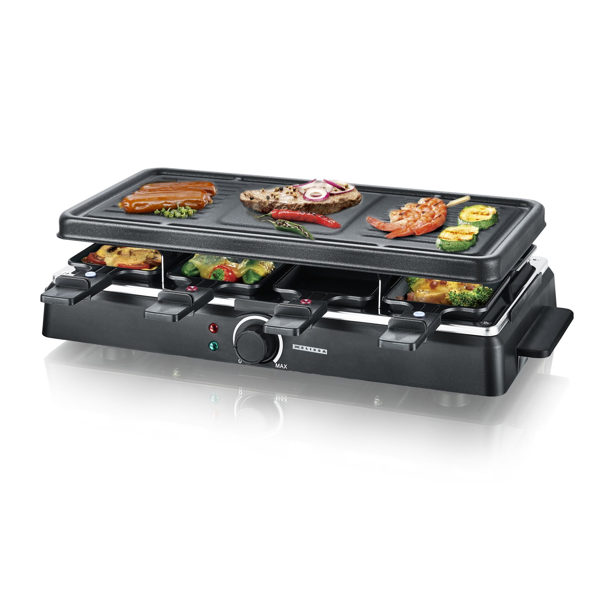 Melissa 16300026 Raclette für 8 Personen