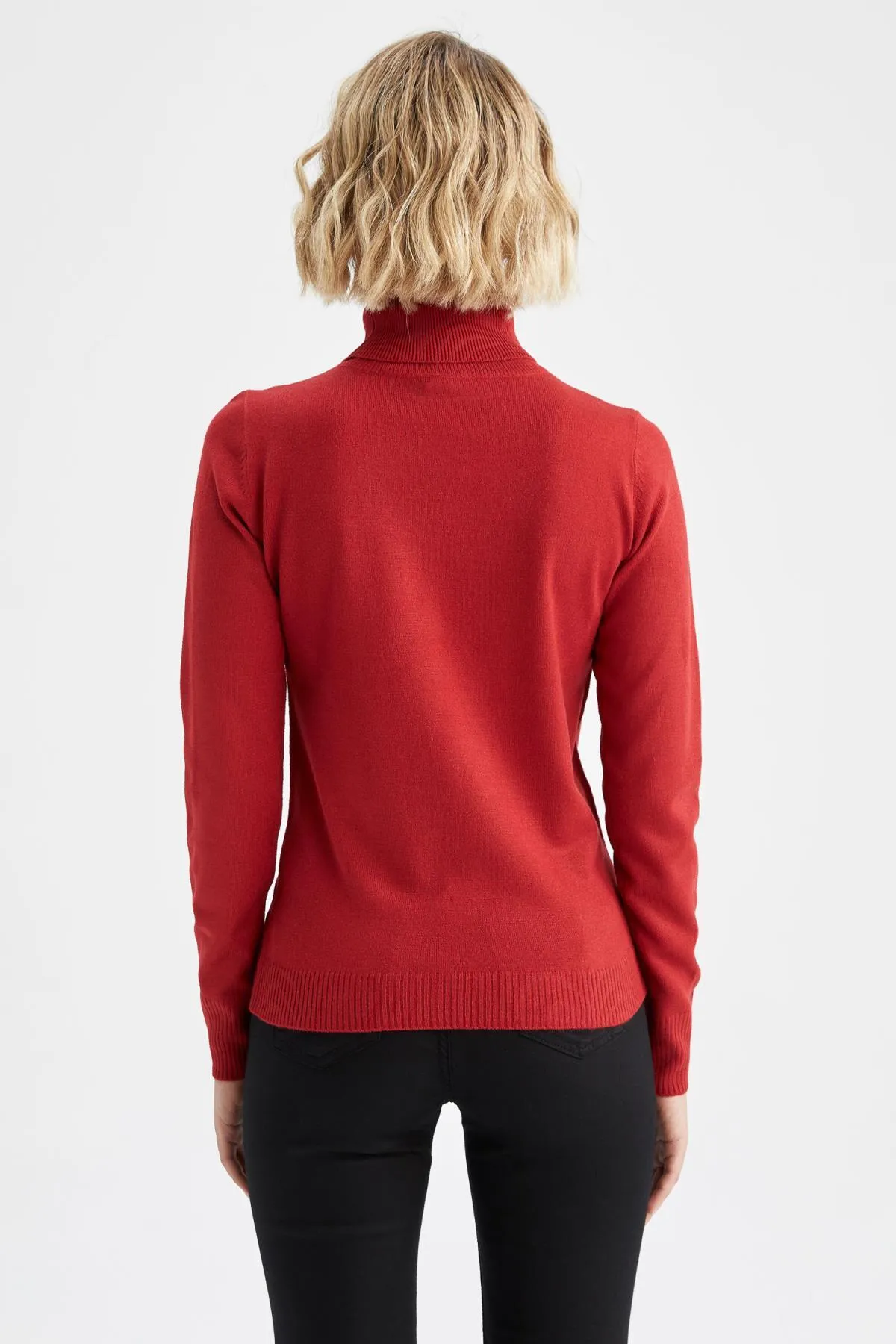 DeFacto  Extra weicher Rollkragenpullover aus Kaschmir mit Rollkragen und Relax-Passform