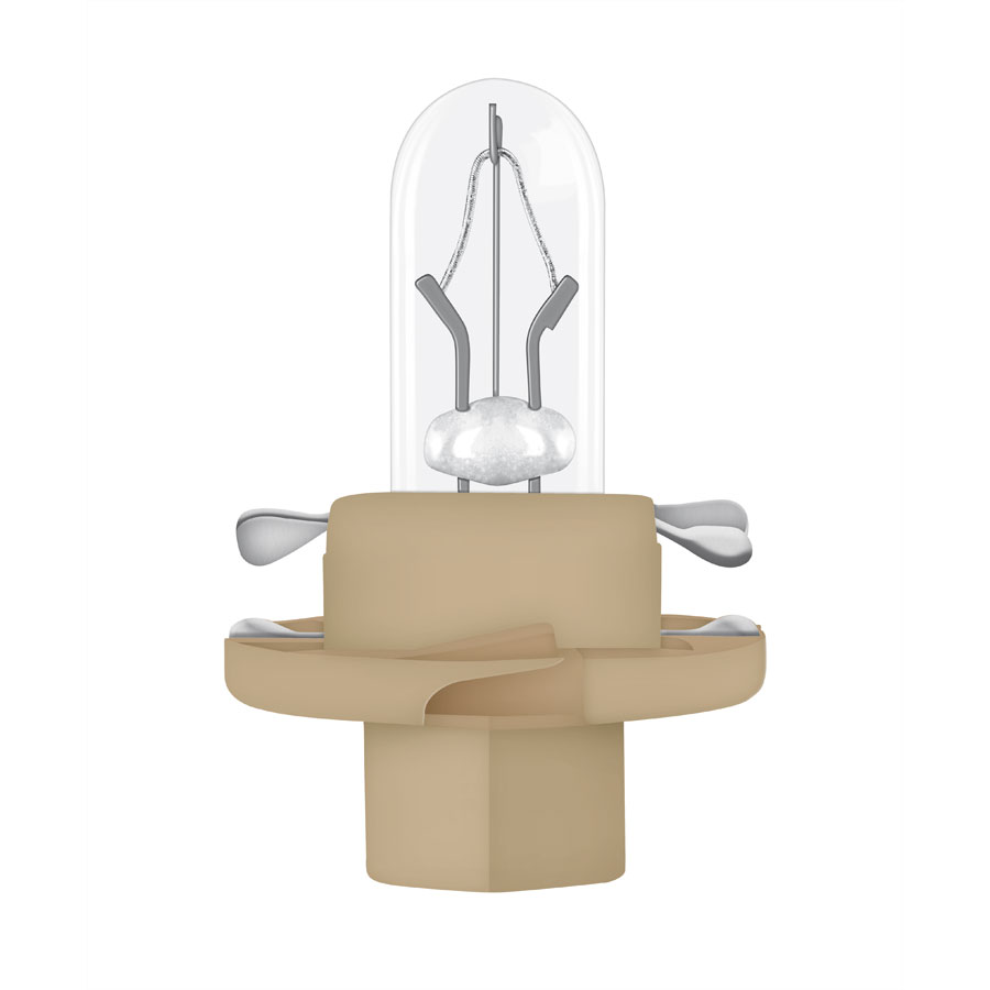 OSRAM Original BX8.4D Glühlampe 12V 1.5W, in Beige, 1 Stück - ATU
