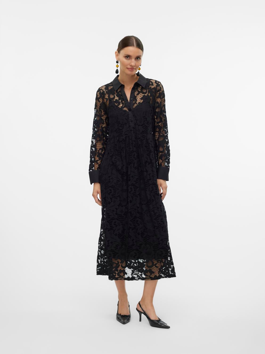 VMOLISA Langes Kleid