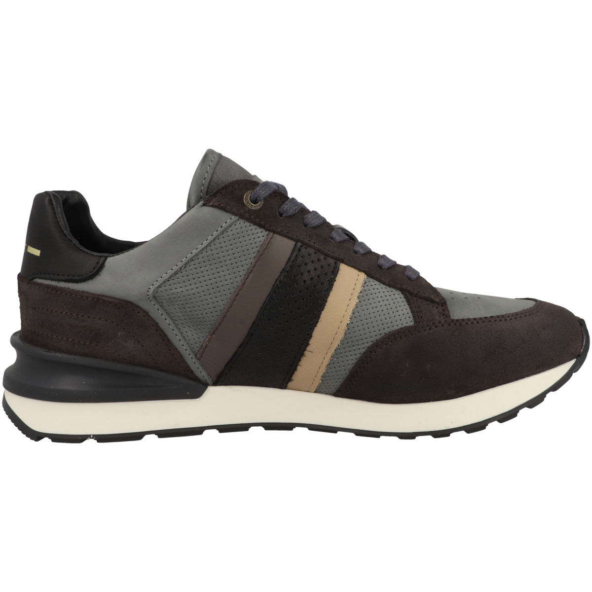 Pantofola d Oro Imola Runner Uomo Low Sneaker Low dunkelbraun