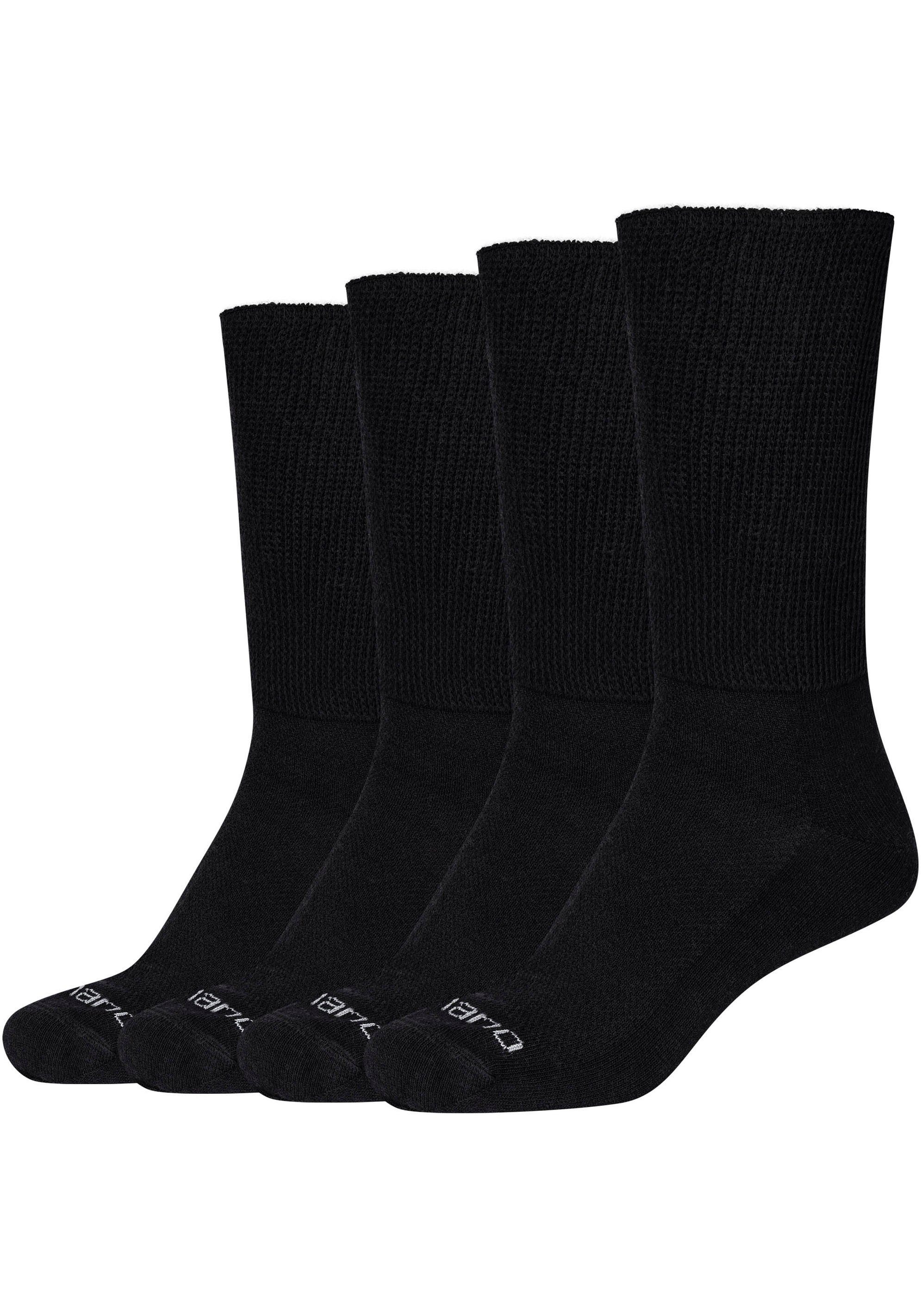 Camano Diabetikersocken Comfort Plus Diabetiker (Packung, 4-Paar) Besonders Venen-freundlich – ohne Einschneiden