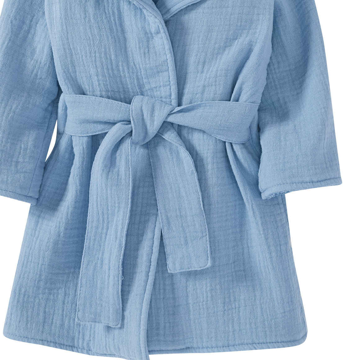Baby Bademantel aus Musselin