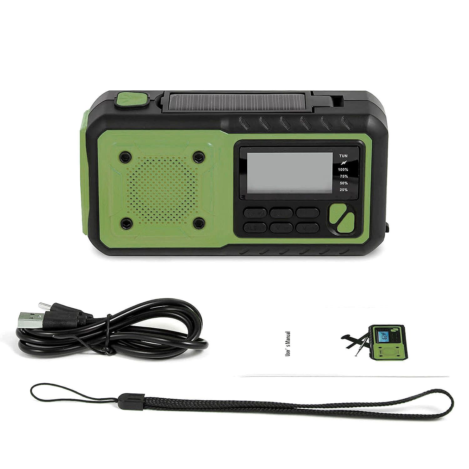 Kurbelradio Multi mit Powerbank