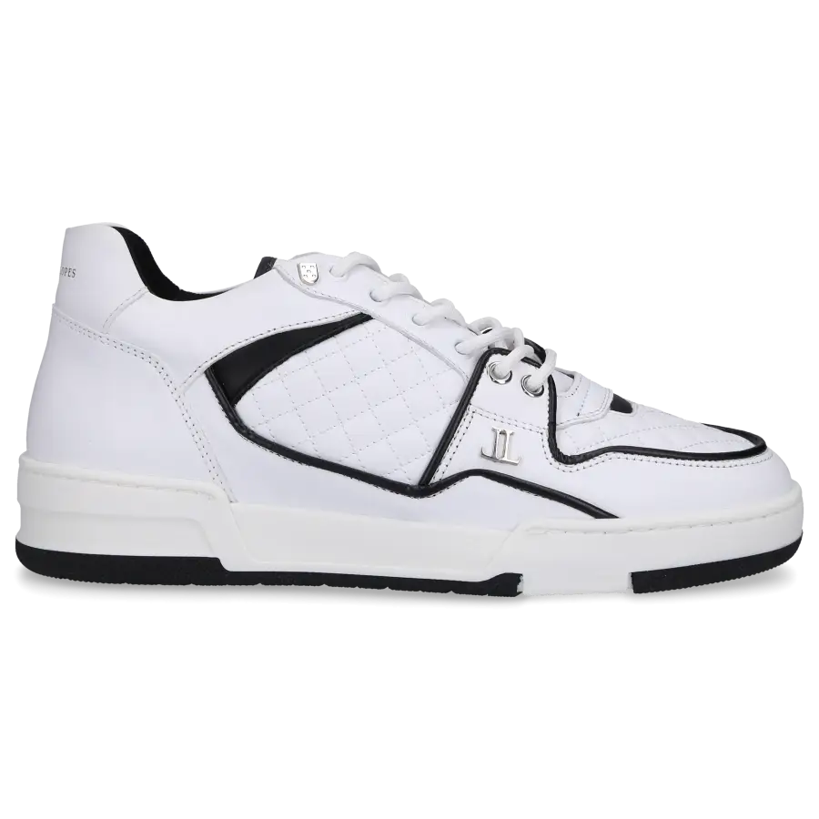Leandro Lopes - Sneaker low JORDY V Kalbsleder - weiß