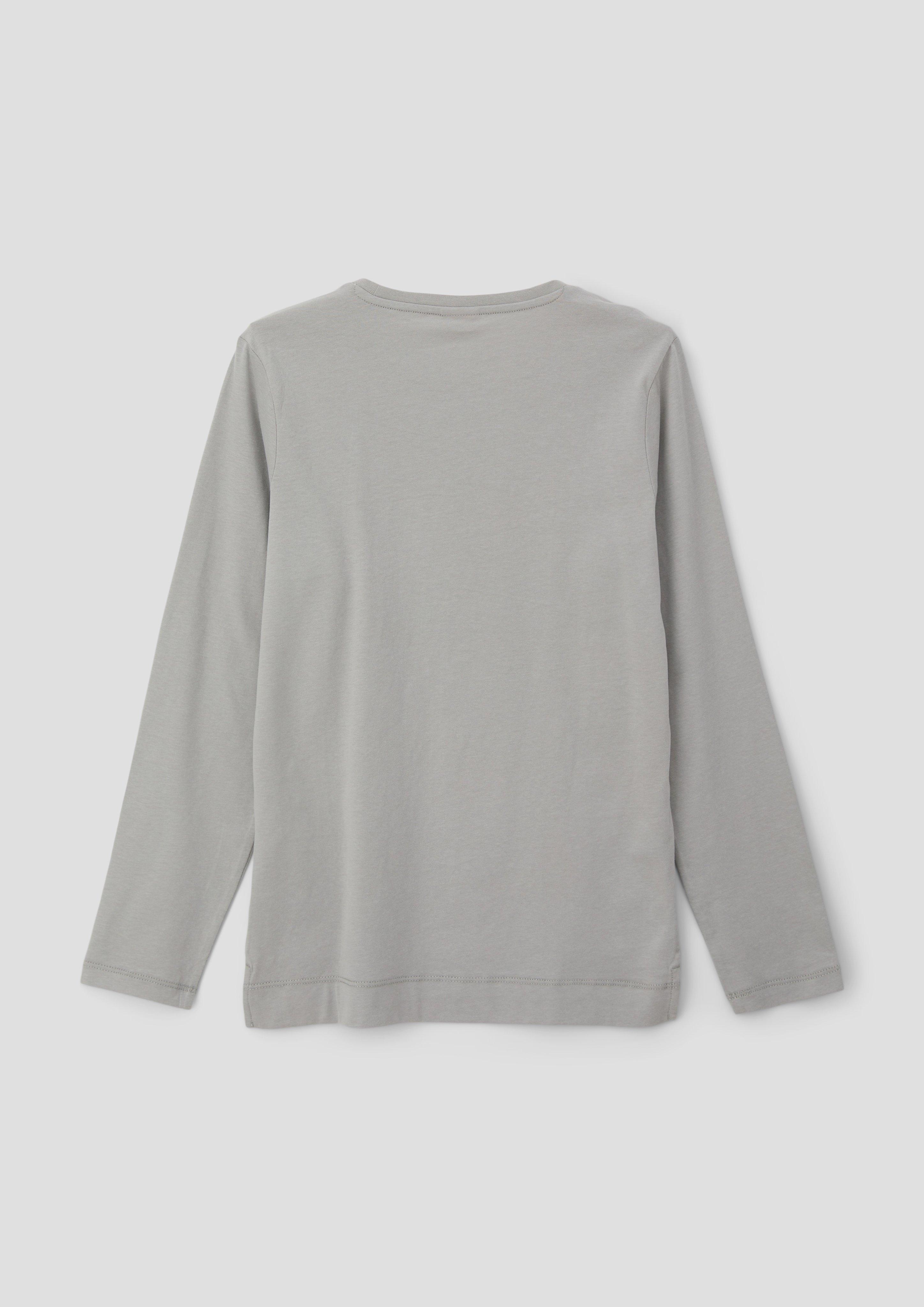 Langarmshirt mit Frontprint  2143074-9114