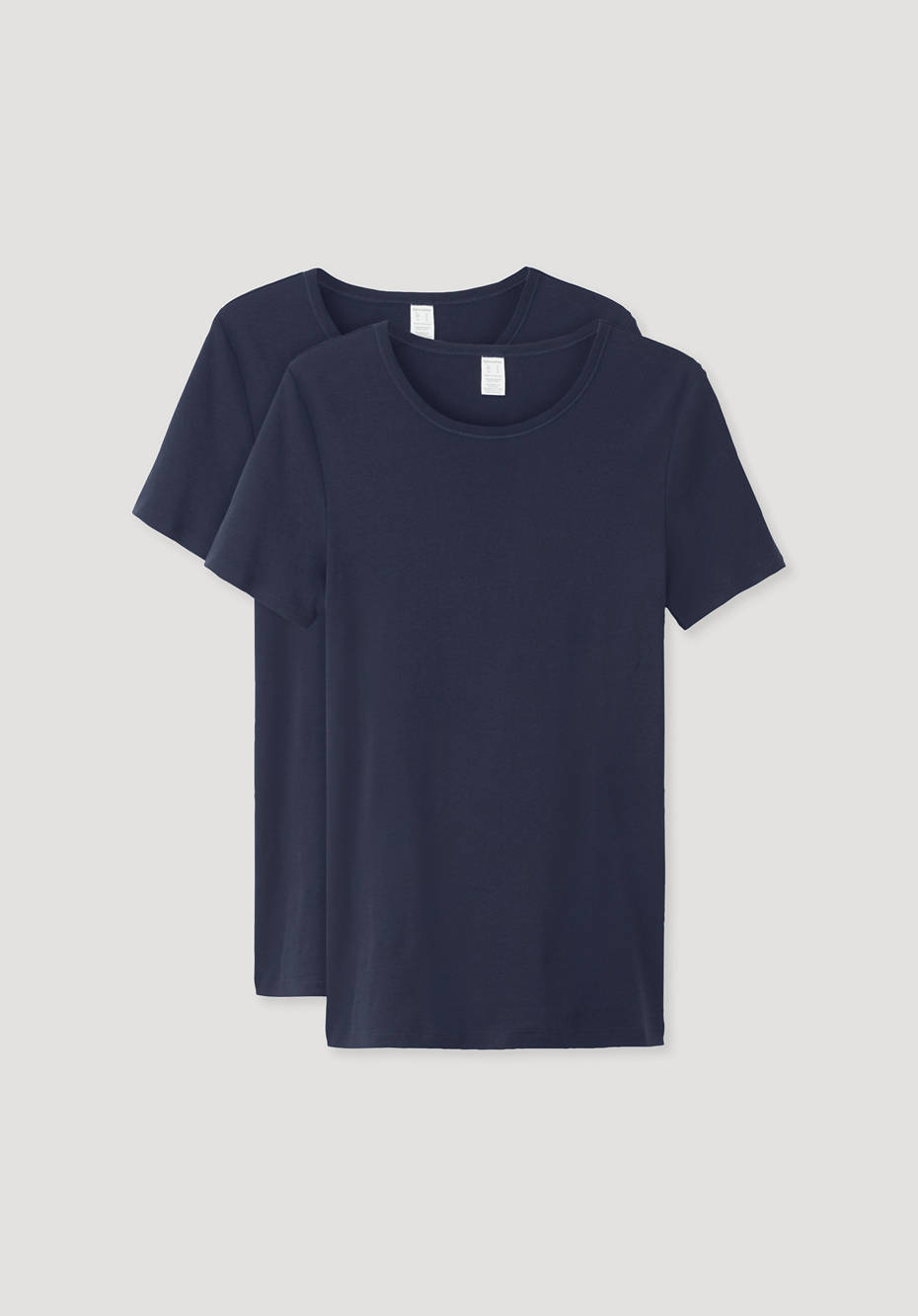 T-Shirt aus reiner Bio-Baumwolle, 2er-Pack