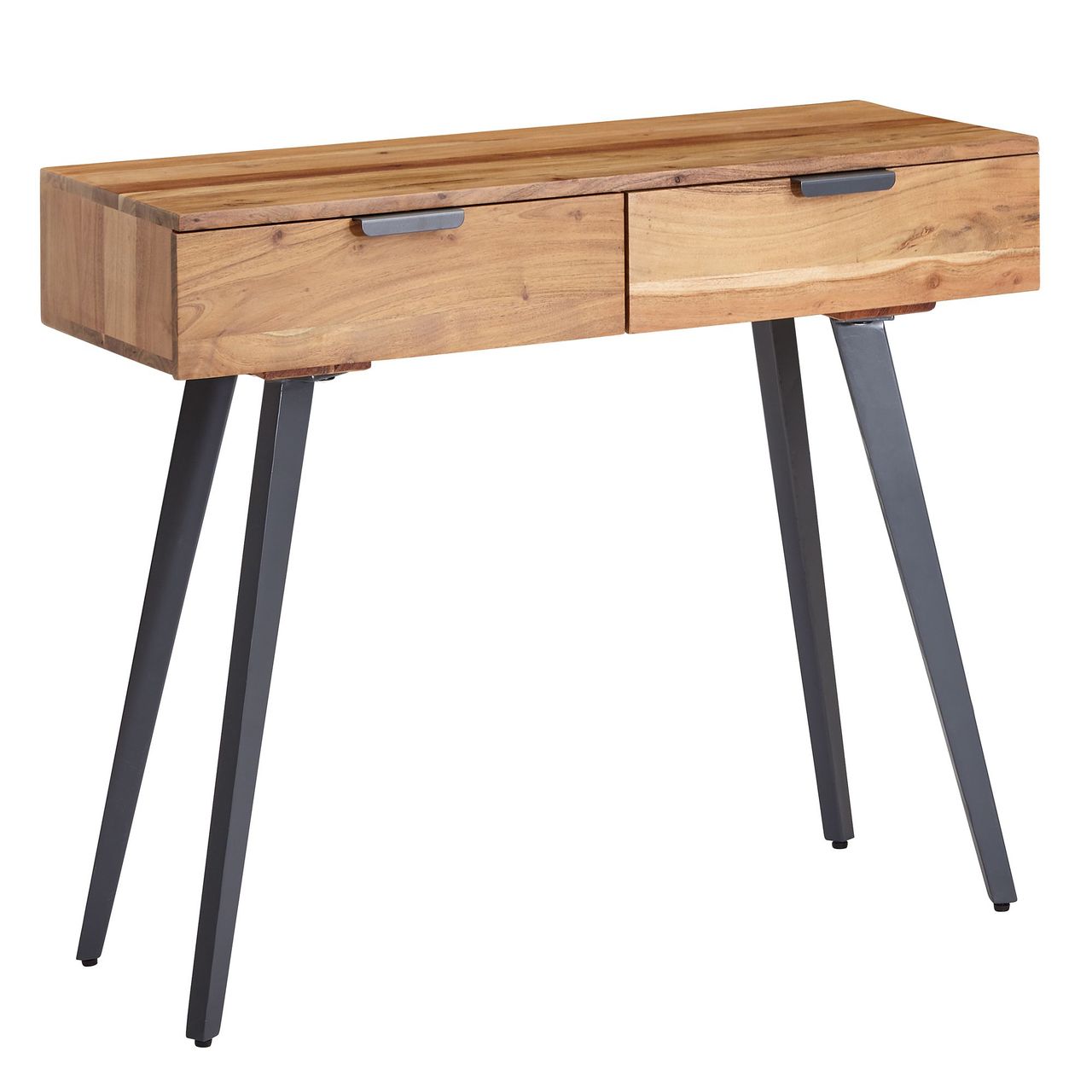 Wohnling Konsolentisch 90 x 78 x 36 cm Akazie