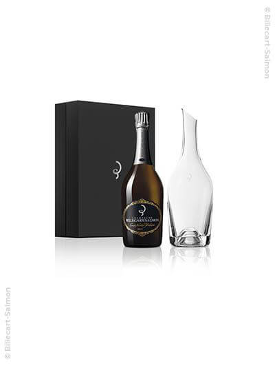 Billecart-Salmon : Coffret Carafe Cuvée Nicolas François Billecart 2002