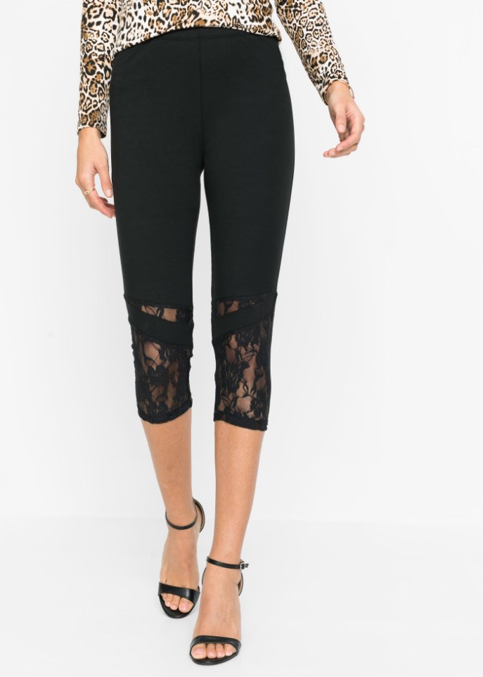 Leggings mit Spitze