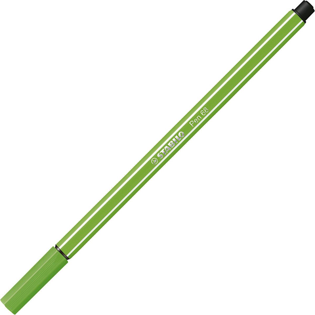Premium-Filzstifte Pen 68, 20 Farben im Color Parade Tischset blau