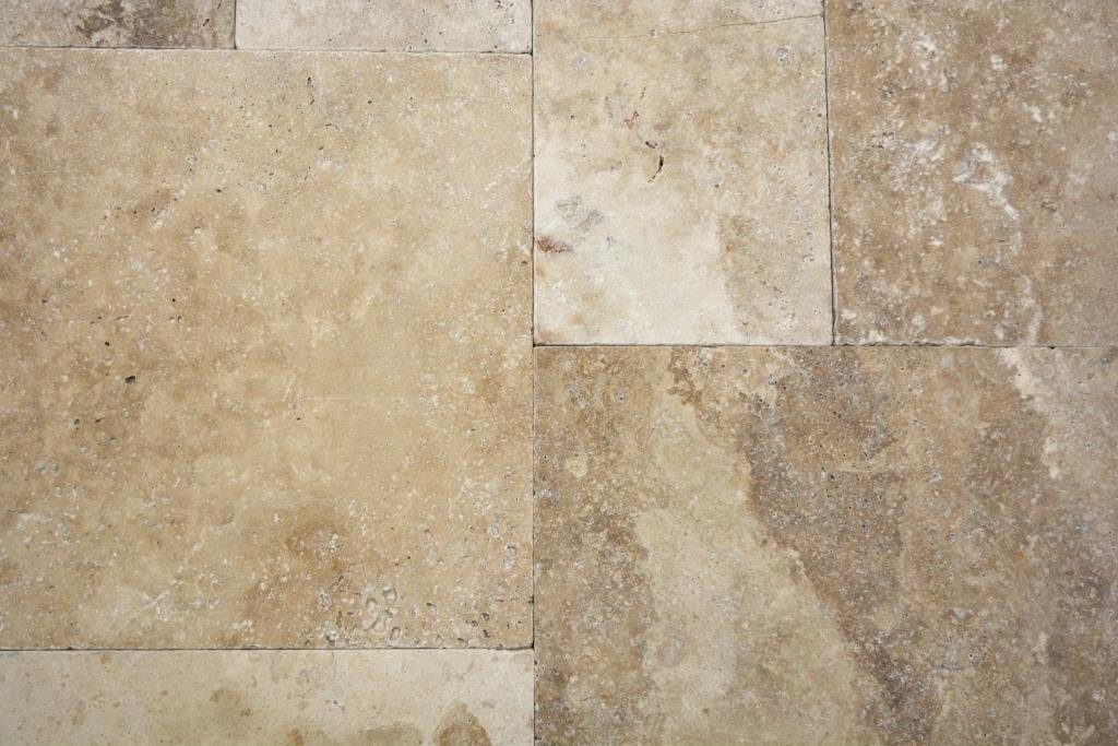 Mosani Bodenfliese Fliese Travertin Naturstein Chiaro beige creme Naturstein