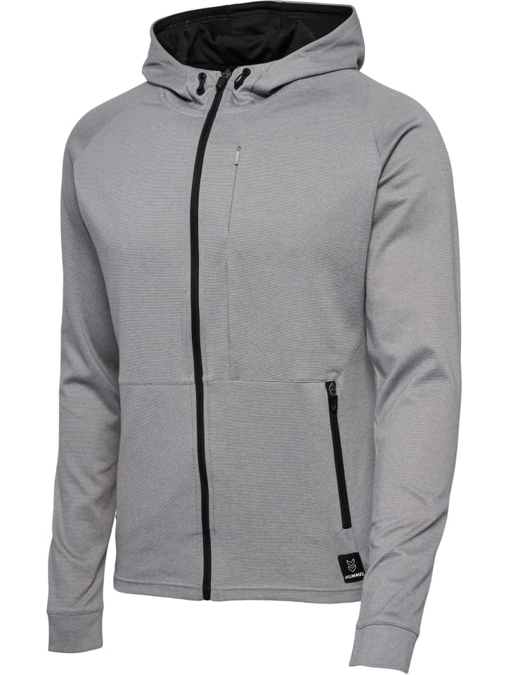 Hummel Hummel Reißverschluss Kapuzenpullover Hmlmt Interval Multisport Herren in GREY MELANGE günstig kaufen XXL