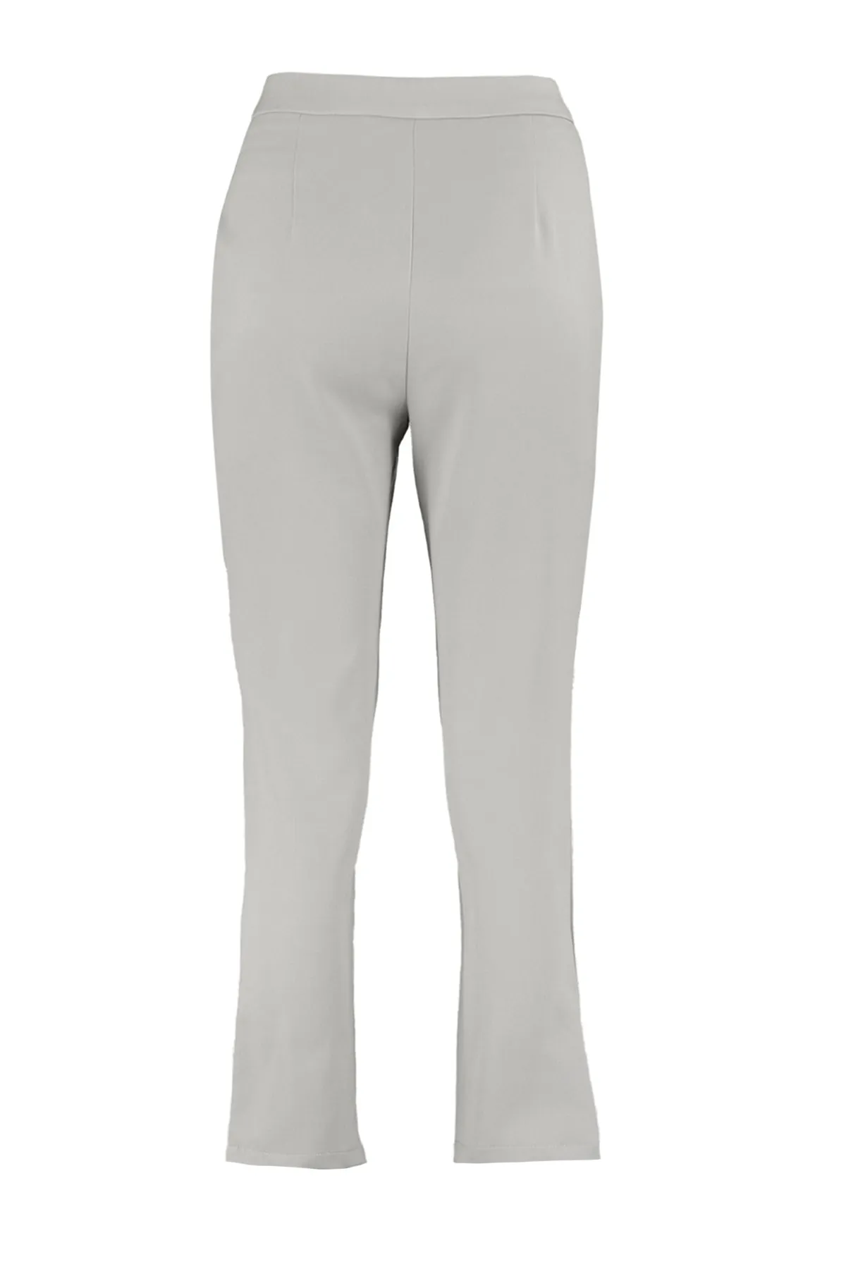 Trendyol Collection  Graue gewebte Zigarettenhose TWOSS20PL0075
