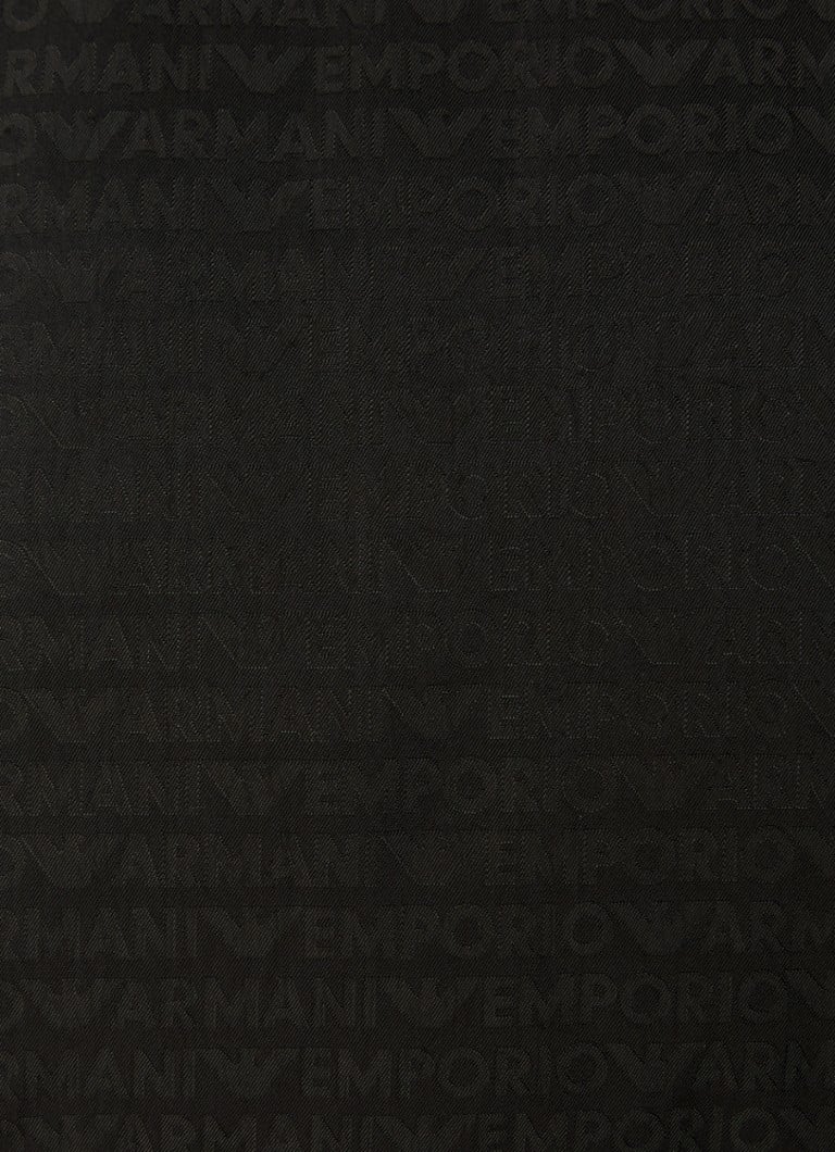 Jachetă matlasată din puf de gâscă Emporio Armani cu logo imprimat.