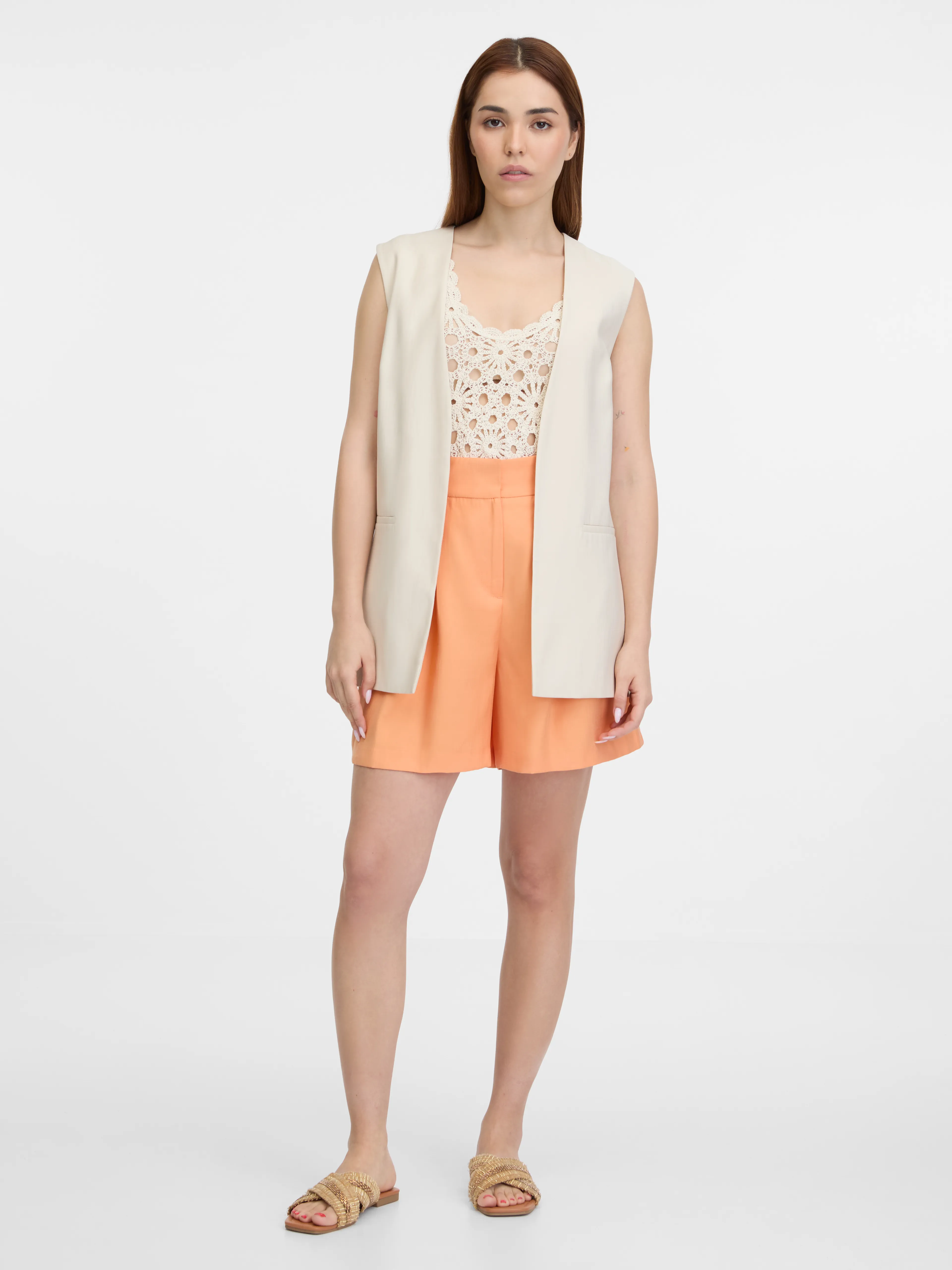 Beige Damen-Weste ORSAY